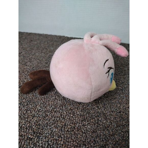 Angry Birds Stella Pink Bird 5" Plush 2014 Rovio Commonwealth (No Sound) - Picture 7 of 9